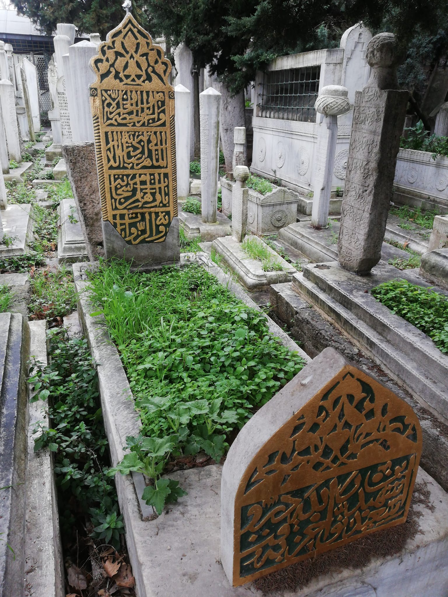Ali Kuşcu'nun Eyüp Sultan'daki mezarı